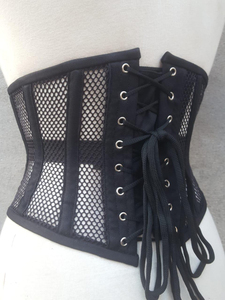 Corset de qualité supérieure pour femmes, à lacets, motif floral, écologique, à maintien ferme, avec logo sur la taille, prix de gros au Pakistan - Product Image 2