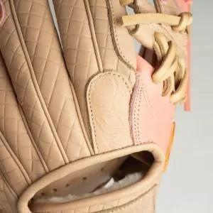 Professional High Quality Leather Baseball Catcher Mitt Custom Design Lightweight Left/Right Hand <b>Hook</b> Loop Closure Gloves - Product Image 2