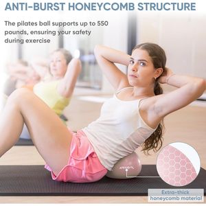 Palla da Yoga Antiscivolo Resistente per Fitness, Equilibrio e Allenamento Core - Product Image 4