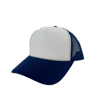 Gorra Trucker Personalizada con Logotipo Bordado y Sublimado, Dos Tonos, al por Mayor, Unisex, Estilo Y2K, Hip Hop, Playa, 5 Paneles, Malla y Espuma