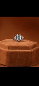 Radiant Cut Lab Grown <b>Diamond</b> <b>Ring</b> IGI Certified Pave Setting Engagement Wedding Band for Women - Product Image 1