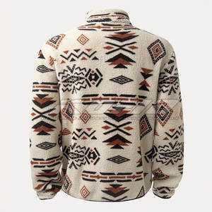 Veste en sherpa pour homme, douce et chaude, doublée de polaire, veste décontractée d'hiver pour l'extérieur, confortable, veste en sherpa pour homme - Product Image 2