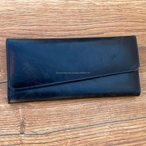 กระเป๋าสตางค์ยาวหนังแท้แบบเต็มรูปแบบสำหรับผู้หญิงกระเป๋าคลัทช์หนังวัวคุณภาพสูงมีช่องใส่บัตรเครดิต - Product Image 2