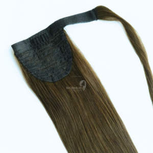 เครื่องทำผมหางม้าสองชั้นทำจากผมจริงจากผมจริงนุ่มเป็นธรรมชาติ - Product Image 4