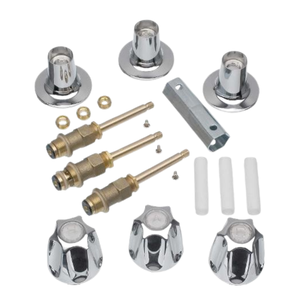 Kit complet de rénovation et de modernisation pour cartouche de robinet de baignoire et de douche, au design élégant et moderne - Product Image 1