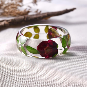 Exclusivo Juego de Brazaletes Redondos de Resina Ecológica Hechos a Mano, Modelo con Patrón de Diseñador de Moda, Joyería para Mujer NEHA ENTERRISES NE-170 - Product Image 4