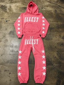 Custom Oversized French Terry Zip <b>Hoodie</b> Solid Flared Sweatpants Premium <b>Lightweight</b> Cotton Men Streetwear Sweatsuits Quick Dry - Product Image 2