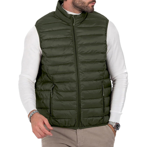 Nouveau gilet matelassé personnalisé pour homme, style équestre, vêtement décontracté d'hiver, vêtements d'extérieur, gilet rembourré - Product Image 5