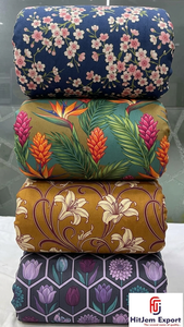 Trendy Polyester Digital Printed Fabric Custom Manufacturing Service for Garments Dresses and Home Textiles - Product Image 5