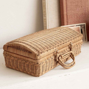 Maletas de viaje retro de ratán, maletas de picnic hechas a mano, maletines de alta calidad al precio más bajo. - Product Image 6