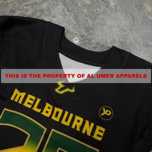 Conjunto de Ropa Deportiva de Fútbol Americano Personalizada, Nombres y Números de Equipo Personalizados, Sublimación Impresa, Cintura Elástica, Tela Transpirable, Pantalones Cortos - Product Image 6