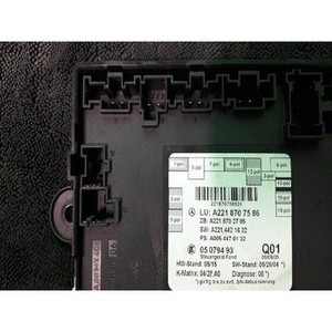 ECU และโมดูลคอมพิวเตอร์มือสองสำหรับรถยนต์ S-class รุ่น A2218707586 - Product Image 3