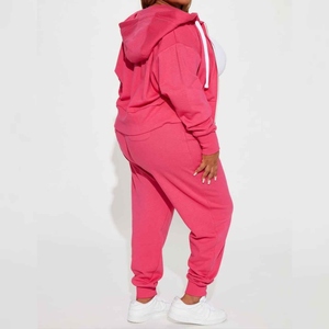 Two Piece Custom Unisex Maternity Tracksuit <b>Set</b> Zip-Up Jacket & Joggers 100% Cotton Windproof Sporty Winter Outfit Cotton - Product Image 6