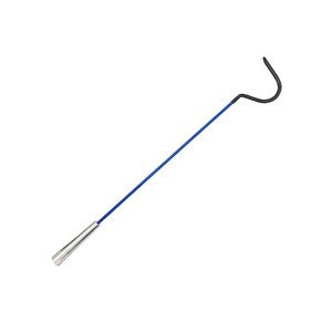 Crochets professionnels pour serpents en acier inoxydable/aluminium, couleur bleue, longs et ergonomiques, bâtons de manipulation pour reptiles - Product Image 3