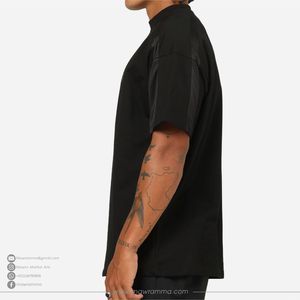 Hot Selling Custom Printed Oversized <b>Tshirt</b> 100% Cotton Jersey Fabric High Quality Eco-Friendly Quick Dry DTF Sticker Summer - Product Image 5