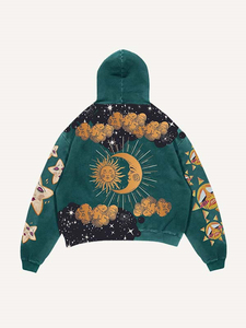 Sudadera con Capucha Unisex Personalizada para Invierno, 100% Algodón, Estilo Urbano, Cierre de Cremallera, Logotipo Personalizado DTF, Tallas Grandes - Product Image 6
