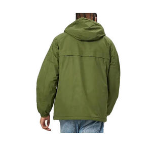 Men's Outdoor Windbreaker Fleece Lined Waterproof Hooded Softshell Coat Windproof Zipper Windbreaker for Winter Hiking Camping - Product Image 1
