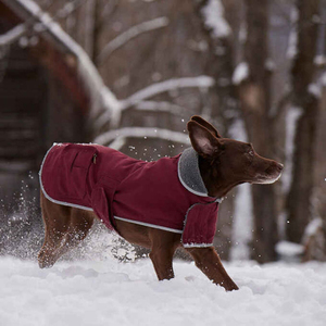 OEM Custom Winter Dog Coat <b>Sherpa</b> Fleece <b>Lined</b> Waterproof Reflective Pet <b>Jacket</b> Multi-Pocket D-Ring Warm Dog Clothes Wholesale - Product Image 5