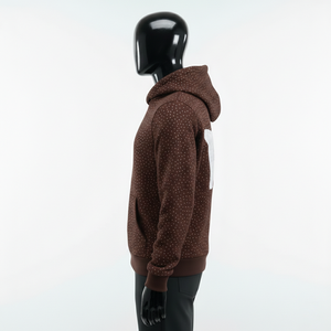 ผู้ผลิตเสื้อฮู้ดดี้โอเวอร์ไซส์ผ้าฝ้ายฟลีซหนานุ่มแบบกำหนดเอง ประดับด้วยคริสตัล แต่งลายขาดๆ แบบมีสไตล์ คุณภาพสูง ปักลายอย่างดี สตรีทแวร์ - Product Image 3