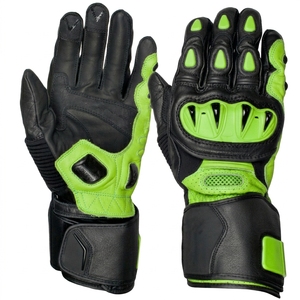 Guantes de Motociclismo de Cuero con Logotipo Personalizado, Guantes de Protección para Motociclistas, para Hombre - Product Image 6