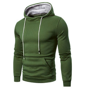 เสื้อฮู้ดดี้และเสื้อสเวตเชิ้ตแขนยาวสำหรับผู้ชาย ระบายอากาศได้ดี เป็นมิตรกับสิ่งแวดล้อม มีกระเป๋า ดีไซน์โลโก้ด้านหน้า สามารถสั่งทำและพิมพ์ได้ - Product Image 3