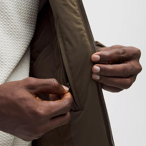 เสื้อฮู้ดดี้ผู้ชาย OEM คุณภาพสูง ผ้าฝ้าย 100% ซิปคู่ ปักโลโก้ตามสั่ง พร้อมเทคนิคการพิมพ์ลายแบบปัก  ทรงไหล่ตก - Product Image 6