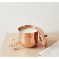 Vente en gros de boîtes à bougies en métal argenté gaufré de luxe avec couvercle, contenant de cire de soja parfumée, pot métallique rond en promotion