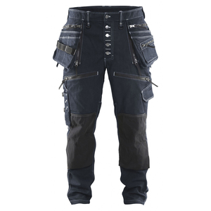 Logo personnalisé accepté, pantalons de travail professionnels pour hommes, fabrication directe, résistants au feu, imperméables, ANSI classe 2, LED Flash - Product Image 1