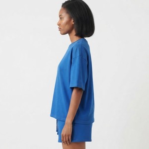 Custom Logo New Design Cotton Oversized T-Shirt <b>Shorts</b> <b>Shorts</b> Two-Piece <b>Set</b> High Quality Wholesale Top Quality Price 2 Pieces - Product Image 3