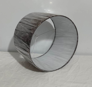 Modern ikat drum <b>lamp</b> <b>shade</b> featuring an elegant printed floral pattern with Spider fittings best for floor <b>lamp</b> & pendent <b>lamp</b> - Product Image 6