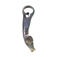 Ouvre-bouteille en fer revêtu en forme de tête de cheval, idéal comme souvenir, cadeau, décoration pour fêtes et événements, ou décoration de bar.
