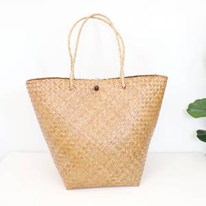 Bolsa de regalo navideña, bolsa de rafia, bolsos de alta calidad a precio de mayorista con logotipo personalizado, marca privada - Product Image 2