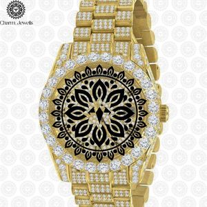 Montre analogique mécanique de luxe pour homme Charm_Jewells en acier inoxydable, mouvement automatique, résistance à l'eau 10 bars, date automatique, fermoir déployant 20 mm - Product Image 1