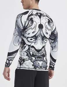 Professional Rash Guard <b>Compression</b> Training <b>Shirt</b> <b>Custom</b> Printing Gym Fitness Sportswear Manufacturer - Product Image 6