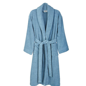 Peignoir Kimono Léger et Respirant en Flanelle Absorbante pour Homme, Idéal pour l'Été, Vêtement de Nuit de Luxe en Tissu Gaufré - Product Image 5