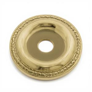 Placa Trasera de Latón Decorada de Estilo Antiguo, Diseñada para Hogares Modernos, Apartamentos y Hoteles, Acabado Elegante, Anticorrosión y Duradera - Product Image 2