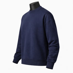 Sweat-shirt unisexe en coton avec impression de logo personnalisé, coupe oversize, hiver, printemps, automne, pull à capuche épais brodé pour hommes et femmes - Product Image 1