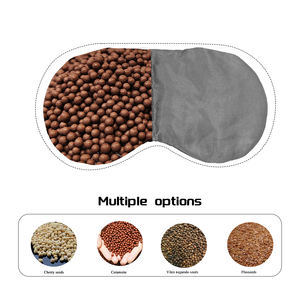 Masker Mata Ceramsite/Cherry/Flaxseed, Logo kustom biji-bijian alami Masker Mata <span class=keywords><strong>Microwave</strong></span> dengan tidur yang baik - Product Image 6