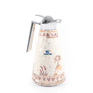 Vente en gros Thermos en nacre pour le Ramadan EID cadeau Carafe à café sous vide en acier inoxydable à usage domestique 1.5 litres et 1.2 litres - Product Image 3