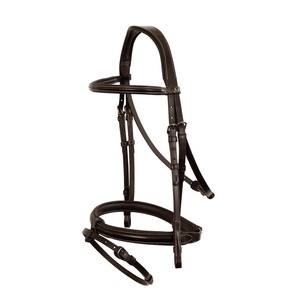 Brida de Cuero para Caballo de Alta Calidad con Forma Anatómica, Ligera, con Forro Suave y Frente Ondulado - Product Image 4