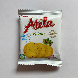 ขนมขบเคี้ยวผักอบกรอบ Atela 342 กรัม รูปทรงกลม รสเค็ม บางกรอบ รับผลิตแบบ ODM OEM ขายส่งจากโรงงานเวียดนามโดยตรง มีตัวอย่างฟรี - Product Image 2
