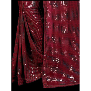 Bollywood Sequence Saree Ropa india y pakistaní - Product Image 3