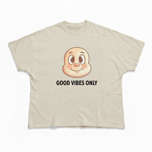 T-shirt court streetwear 2026 pour homme et femme, coupe lourde, impression DTG personnalisée, épaules tombantes, vente en gros OEM - Product Image 1