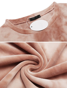 Conjunto Deportivo de Invierno Ecológico de Alta Calidad para Mujer, Tallas Grandes, Impresión por Sublimación, Pantalones y Sudadera Ligeros Personalizados, Color Sólido - Product Image 6