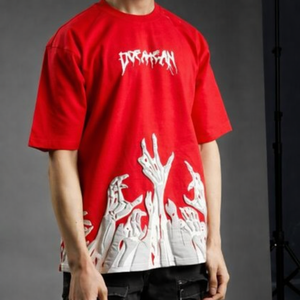 เสื้อยืดกราฟิกสตรีทแวร์ผู้ชายคุณภาพพรีเมียม เนื้อผ้านุ่ม สวมใส่สบาย เหมาะสำหรับใส่ทุกวัน - Product Image 4