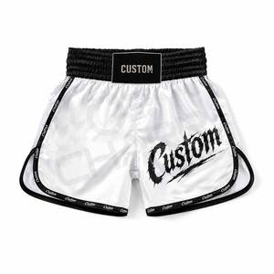 Pantalones Cortos de Compresión para Boxeo y MMA Sin Gi, Spats de Grappling 100% Poliéster de Secado Rápido y Transpirables con Logo Frontal al por Mayor - Product Image 6