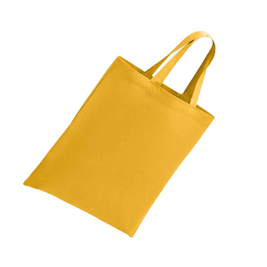 กระเป๋าผ้าแคนวาสคุณภาพพรีเมียมพร้อมหูหิ้วสั้นสำหรับร้านค้าปลีกและร้านขายของชำ - Product Image 5