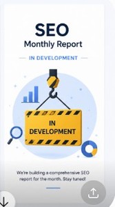 Informe Mensual Profesional de SEO para Internet con Información de Rendimiento Accionable - Product Image 1