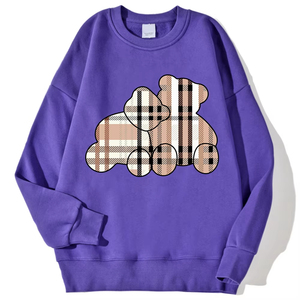 Sudaderas con Capucha para Mujer, Nuevas, de Calidad, Casuales, con Estampado de Osito de Peluche, Cómodas, de Felpa Suave, a la Moda - Product Image 3