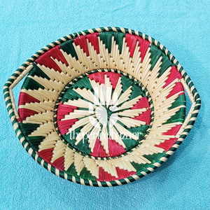 Cesta Ovalada de Hierba Natural Moonj - Ecológica, Duradera, Mini, Multiusos para el Hogar - Product Image 6